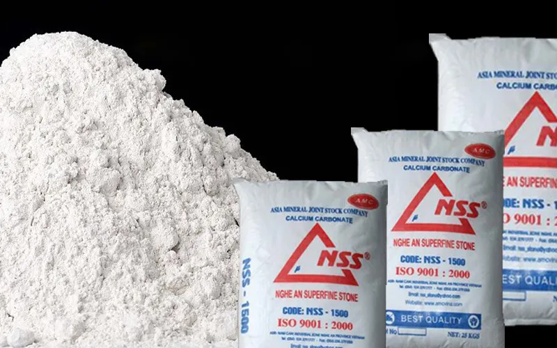 Sản phẩm Vietnam Calcium carbonate powder — Công Ty Cổ Phần Khoáng Sản á Châu — MST 2900859599