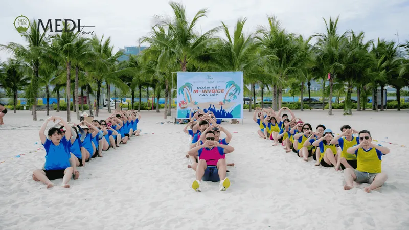 Sản phẩm tour teambuilding bien quan lan 2n1d — Công Ty Cổ Phần Bình Minh Nghệ An — MST 2901264026