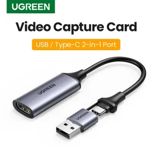 Sản phẩm usb capture hdmi live streaming 1080p hdmi to usb 2 0 type c ugreen 40189 cao cap_300x300 — Công Ty TNHH Công Nghệ Bảo Long — MST 2901876981