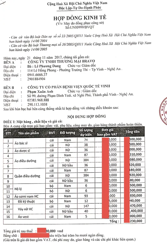 Sản phẩm 1 — May Đồng Phục UniBravo - Công Ty TNHH Thương Mại Bravo — MST 2901884904