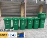 Sản phẩm thung rac 240l — Công Ty CP SX TM Và DV Đông á — MST 2901974724