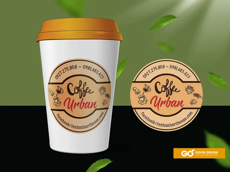 Sản phẩm In TEM dan ly coc — Govin Design - Công Ty TNHH Công Nghệ Govin — MST 2901978126