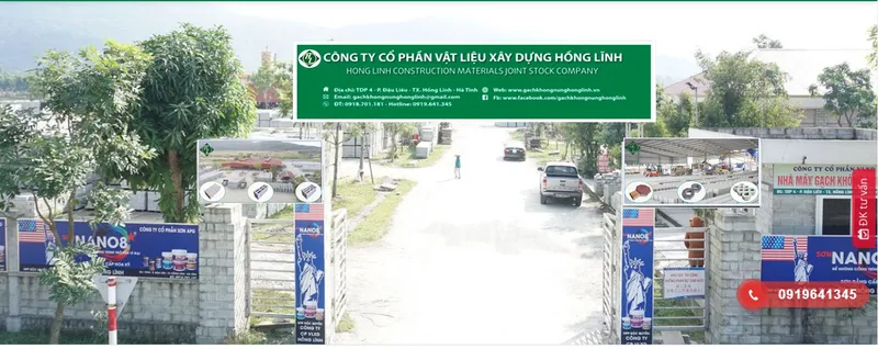 Sản phẩm cty12345 — Công Ty CP Vật Liệu Xây Dựng Hồng Lĩnh — MST 3001778373