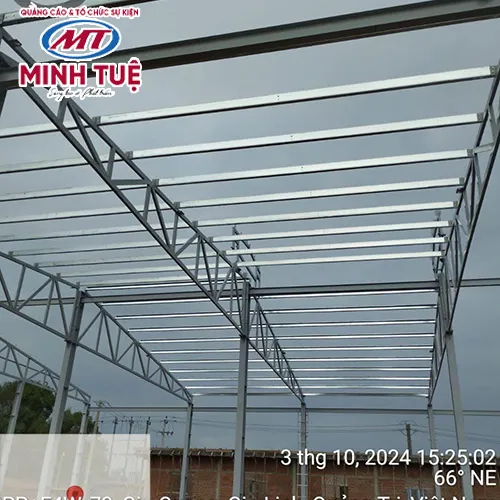 Sản phẩm thi cong nha thep tien che (13) — Nhà Thép Tiền Chế Minh Tuệ ADV - Công Ty TNHH Một Thành Viên Minh Tuệ ADV — MST 3200602208