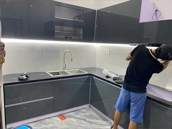 Sản phẩm hinh anh thi cong thuc  te (4) — Phụ Kiện Tủ Bếp Taking - Công Ty Cổ Phần Nội Thất Hiệp Lộc Phát — MST 3200743914