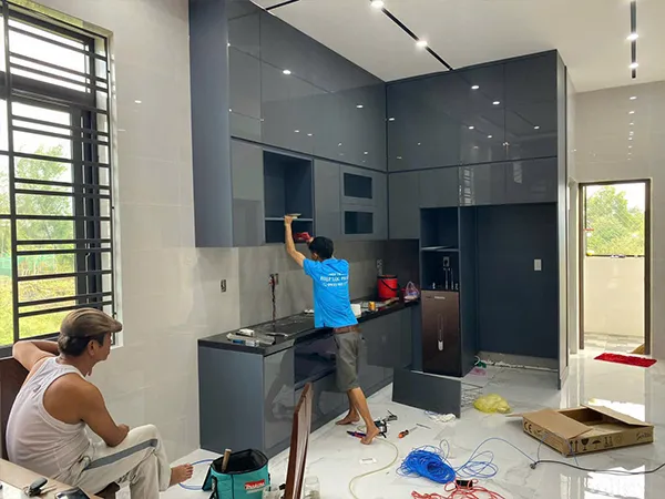 Sản phẩm hinh anh thi cong thuc  te (6) — Phụ Kiện Tủ Bếp Taking - Công Ty Cổ Phần Nội Thất Hiệp Lộc Phát — MST 3200743914