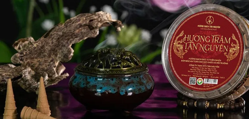 Sản phẩm huong tram nu thap TT45C2 huong sach tan nguyen nhang sach — Công Ty Trách Nhiệm Hữu Hạn Một Thành Viên Tân Nguyên — MST 3301179405