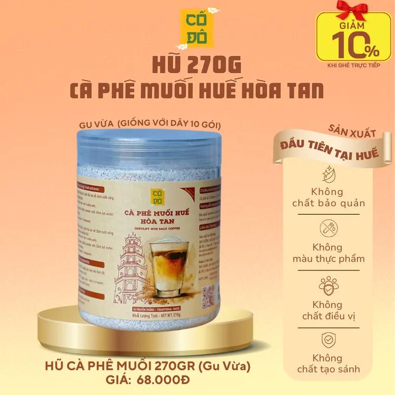 Sản phẩm 4 loại cà phê muối (5) — Greenfields Coffee - Công Ty TNHH SX - TM Và DV Cà Phê Đồng Xanh — MST 3301594338