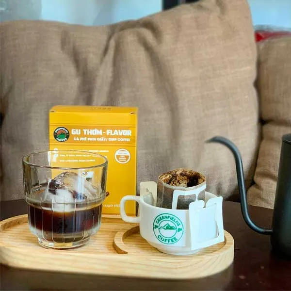Sản phẩm phin giay — Greenfields Coffee - Công Ty TNHH SX - TM Và DV Cà Phê Đồng Xanh — MST 3301594338