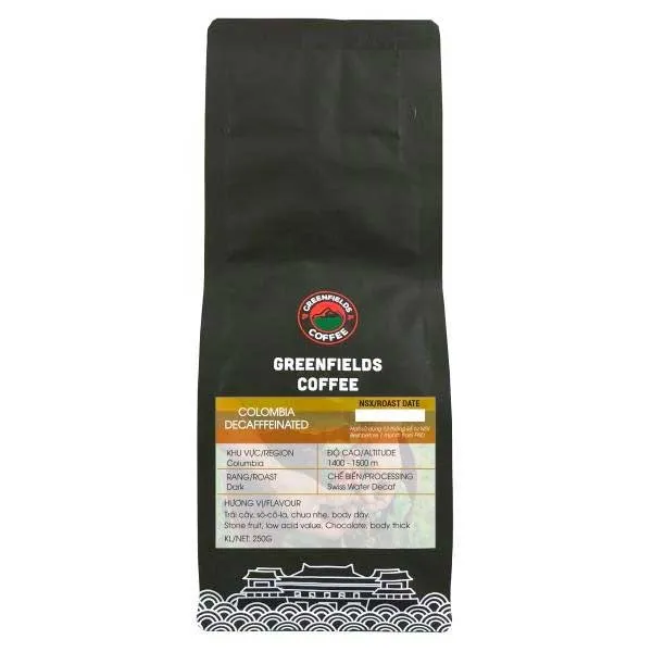 Sản phẩm ca phe colombia — Greenfields Coffee - Công Ty TNHH SX - TM Và DV Cà Phê Đồng Xanh — MST 3301594338