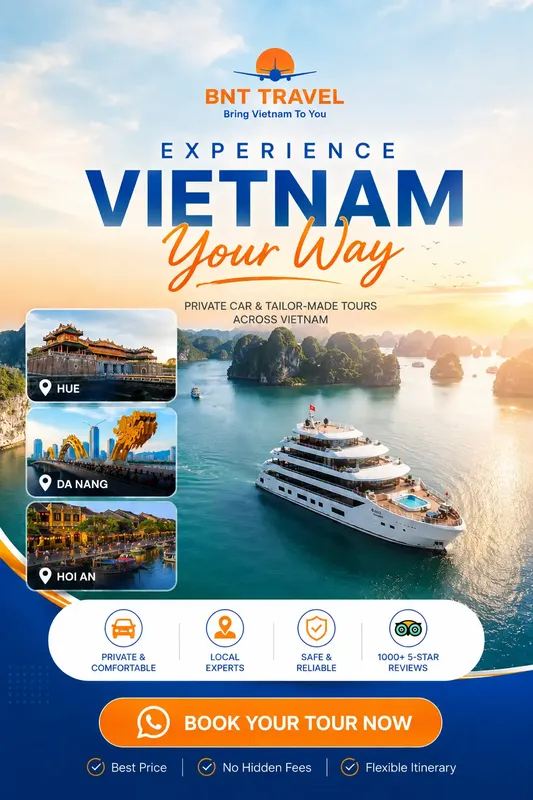 Sản phẩm bnt travel hue da nang hoi an final — BNT Travel — MST 3301596374