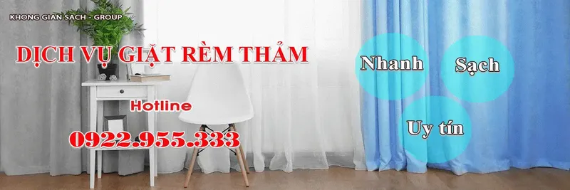 Sản phẩm dich vu giat rem tham1 — Vệ Sinh Công Nghiệp Không Gian Sạch - Công Ty TNHH MTV Dịch Vụ Vệ Sinh Công
Nghiệp Không Gian Sạch — MST 3301621768