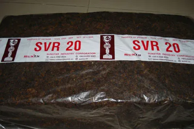 Sản phẩm SVR20.JPG — Cao Su Thái Dương - Công Ty TNHH Công Nghiệp Cao Su Sao Thái Dương — MST 3400759661