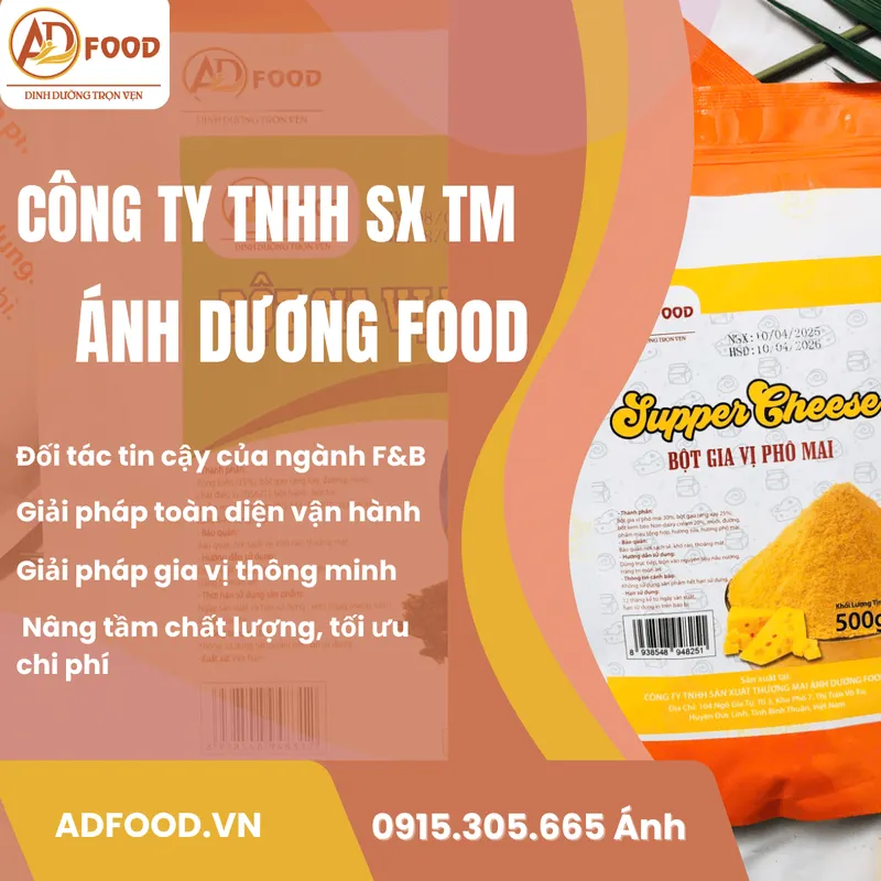 Sản phẩm ADFOOD.VN_ 1 — Công Ty TNHH Sản Xuất Thương Mại Ánh Dương Food — MST 3401238534