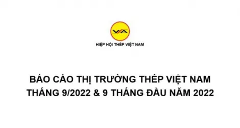 Sản phẩm tinh hinh thi truong thep viet nam thang 92022 va 9 thang dau nam 2022 1666142266 — Công Ty TNHH Thép Vina Kyoei — MST 3500106761