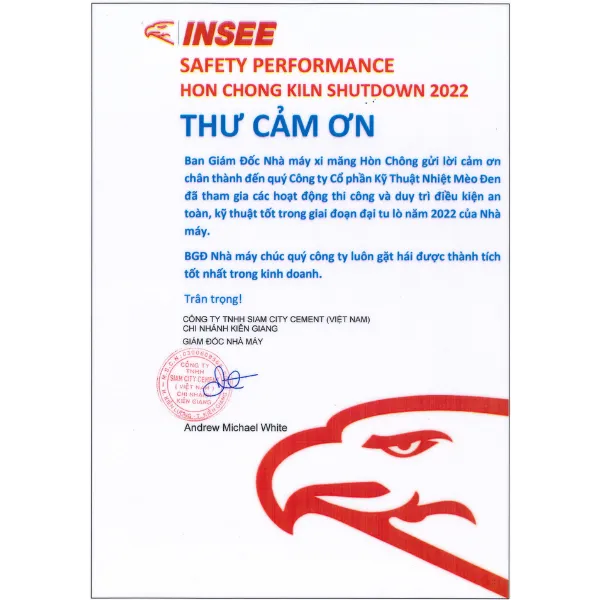 Sản phẩm 2022 INSEE Hon Chong — Công Ty Cổ Phần Kỹ Thuật Nhiệt Mèo Đen — MST 3500773109