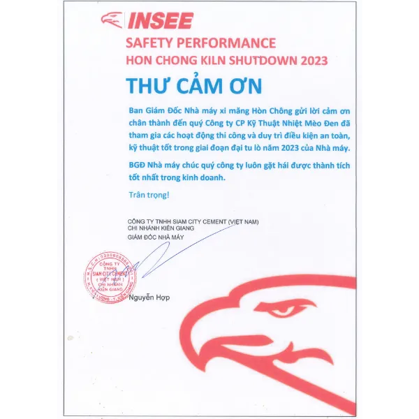 Sản phẩm 2023 INSEE Hon Chong — Công Ty Cổ Phần Kỹ Thuật Nhiệt Mèo Đen — MST 3500773109