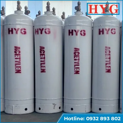 Sản phẩm chai acetylene (2) — Khí Công Nghiệp Hải Yến - Công Ty TNHH Khí Công Nghiệp Hải Yến — MST 3500793458