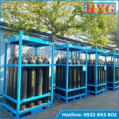 Sản phẩm nitrogen rack — Khí Công Nghiệp Hải Yến - Công Ty TNHH Khí Công Nghiệp Hải Yến — MST 3500793458