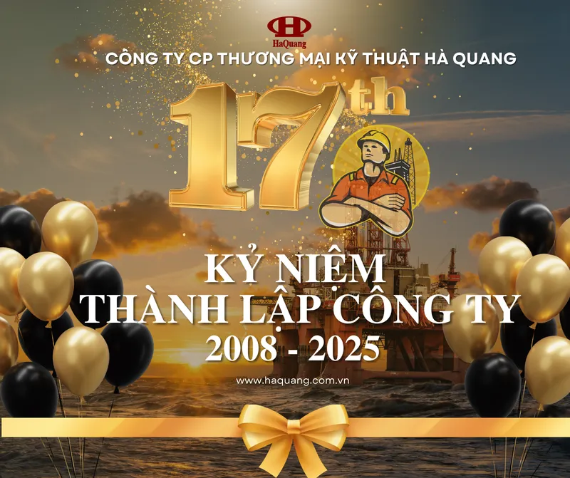 Sản phẩm 17th anniversary scaled — Công Ty Cổ Phần Thương Mại Kỹ Thuật Hà Quang — MST 3500885684