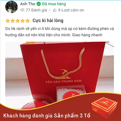 Sản phẩm 1 — Yến Sào Trung Nam — MST 3501029541