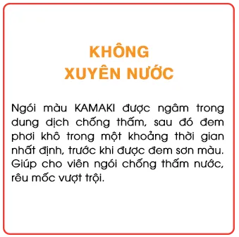 Sản phẩm khong xuyen nuoc — Ngói Nhật Kamaki - Công Ty TNHH Đặng Quân — MST 3501497275