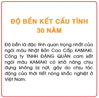 Sản phẩm tinh 30 nam — Ngói Nhật Kamaki - Công Ty TNHH Đặng Quân — MST 3501497275