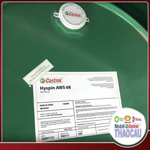 Sản phẩm Castrol Hyspin AWS — Dầu Nhớt Thảo Cầu - Công Ty TNHH Thương Mại Và Dịch Vụ Thảo Cầu — MST 3501585394