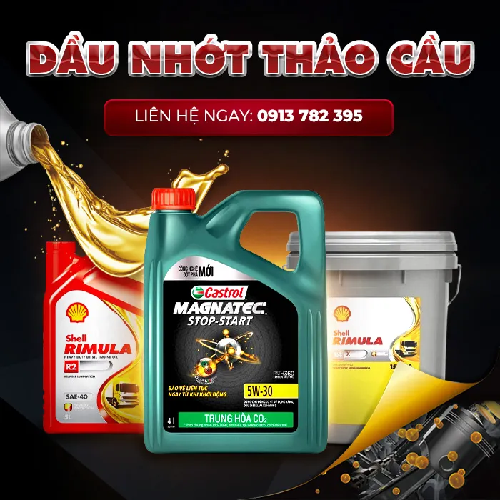 Sản phẩm intro — Dầu Nhớt Thảo Cầu - Công Ty TNHH Thương Mại Và Dịch Vụ Thảo Cầu — MST 3501585394