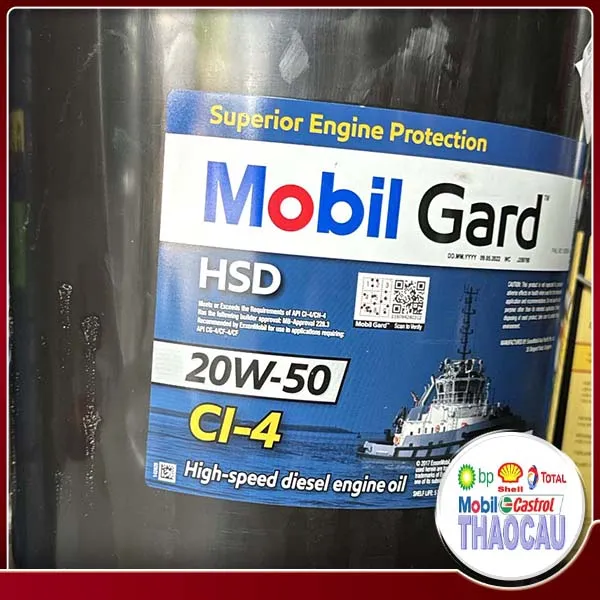 Sản phẩm mobil gard 20w 50 — Dầu Nhớt Thảo Cầu - Công Ty TNHH Thương Mại Và Dịch Vụ Thảo Cầu — MST 3501585394