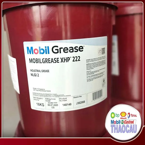 Sản phẩm Mobil Grease XHP 222 — Dầu Nhớt Thảo Cầu - Công Ty TNHH Thương Mại Và Dịch Vụ Thảo Cầu — MST 3501585394