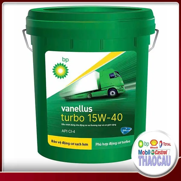 Sản phẩm vanellus turbo 15w 40 — Dầu Nhớt Thảo Cầu - Công Ty TNHH Thương Mại Và Dịch Vụ Thảo Cầu — MST 3501585394