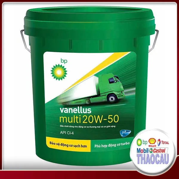 Sản phẩm vanellus turbo 20w 50 — Dầu Nhớt Thảo Cầu - Công Ty TNHH Thương Mại Và Dịch Vụ Thảo Cầu — MST 3501585394
