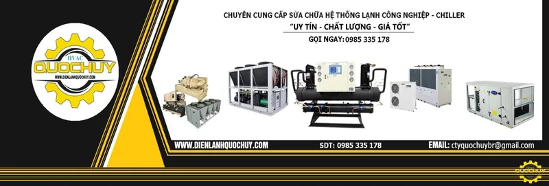 Sản phẩm chiller 231301112 — Công Ty TNHH DV-TM Cơ Điện Quốc Huy — MST 3502269289