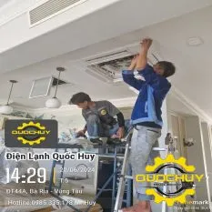 Sản phẩm cung cap lap dat may lanh am tran mitsubishi o villa phuoc hai02310 — Công Ty TNHH DV-TM Cơ Điện Quốc Huy — MST 3502269289