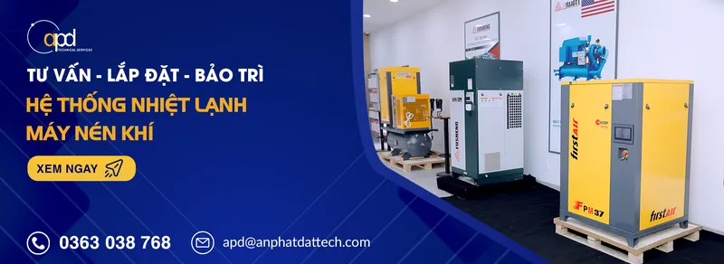 Sản phẩm he thong nhiet lanh may nen khi 22 — Công Ty TNHH Dịch Vụ Kỹ Thuật An Phát Đạt — MST 3502281208