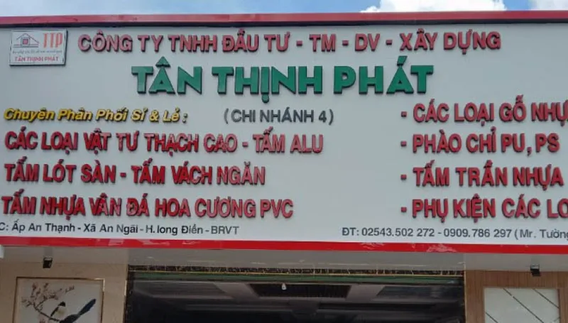 Sản phẩm 4 9179 — Vật Liệu Trang Trí Tân Thịnh Phát - Công Ty TNHH Đầu Tư Thương Mại Dịch Vụ Xây
Dựng Tân Thịnh Phát — MST 3502282219