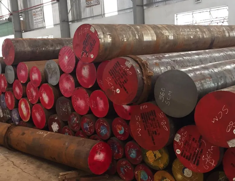 Sản phẩm Thep tron SCM435 — Công Ty Trách Nhiệm Hữu Hạn Sản Xuất Thương Mại Dịch Vụ Hữu Khánh — MST 3502284022