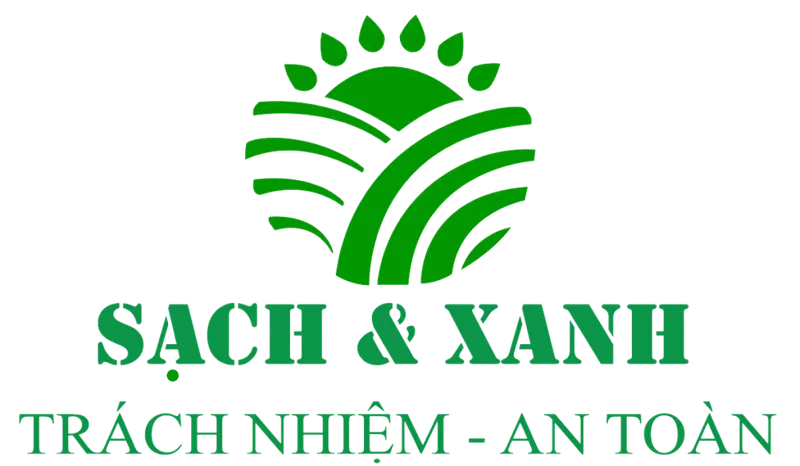Logo Vệ Sinh Công Nghiệp Sạch Và Xanh - Công Ty TNHH TMDV Sạch Và Xanh