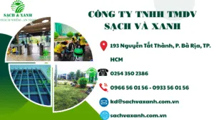 Văn phòng Vệ Sinh Công Nghiệp Sạch Và Xanh - Công Ty TNHH TMDV Sạch Và Xanh #2 — MST 3502347265