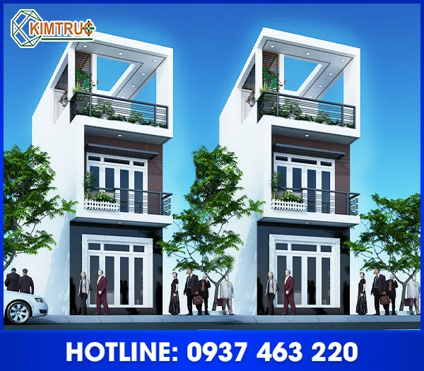 Sản phẩm Xay dung biet thu 3 — Xây Dựng Kim Trúc Plus - Công Ty TNHH Kim Trúc Plus — MST 3502363877