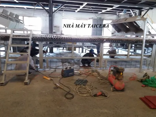 Sản phẩm Cong trinh nha may Taicera Dong Nai (6) — Xây Dựng Kim Trúc Plus - Công Ty TNHH Kim Trúc Plus — MST 3502363877