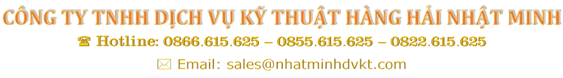 Sản phẩm nhatminhdvkt — Công Ty TNHH Dịch Vụ Kỹ Thuật Hàng Hải Nhật Minh — MST 3502380488