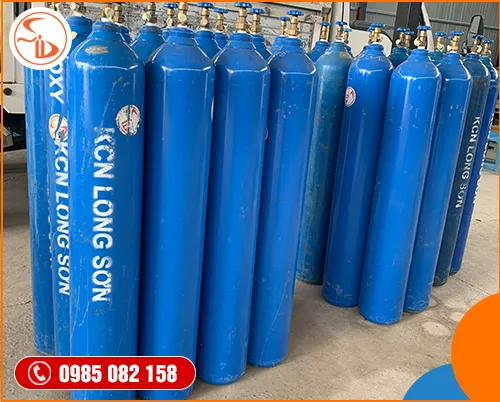 Sản phẩm khi oxy cong nghiep chai — Khí Công Nghiệp Long Sơn - Công Ty TNHH Khí Long Sơn — MST 3502414810