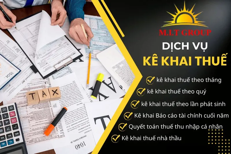 Sản phẩm dich vu khai bao thue — Kế Toán M.I.T - Công Ty TNHH Kế Toán Vũng Tàu M.I.T — MST 3502442208