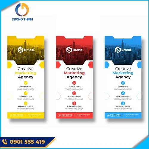 Sản phẩm standee — In Quảng Cáo Cường Thịnh - Công Ty TNHH Đầu Tư Quảng Cáo Cường Thịnh — MST 3502445135