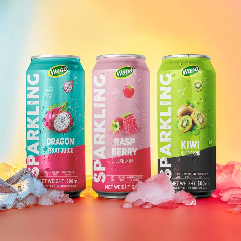 Sản phẩm 5.SPARKLING DRINKS — Nước Giải Khát Wana - Công Ty CP Nước Giải Khát Wana — MST 3502455912