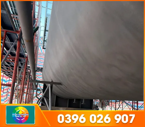 Sản phẩm DV thi cong phun cat phun son bon khi gas — Sơn Kim Loại An Phát Tâm - Công Ty TNHH Sơn Công Nghiệp An Phát Tâm — MST 3502471199