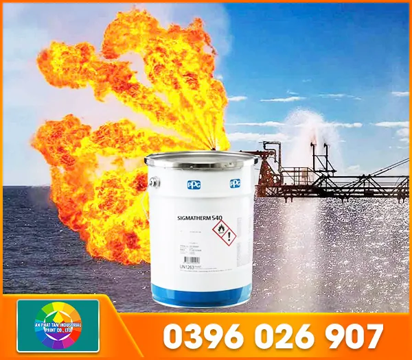 Sản phẩm Son cn Sigmatherm 540 — Sơn Kim Loại An Phát Tâm - Công Ty TNHH Sơn Công Nghiệp An Phát Tâm — MST 3502471199