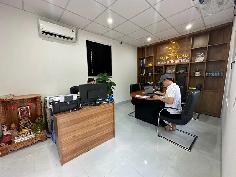 Văn phòng Suất ăn Công Nghiệp Phú Mỹ Gold - Công Ty CP Dịch Vụ Và Thương Mại Phú Mỹ Gold #? — MST 3502487167